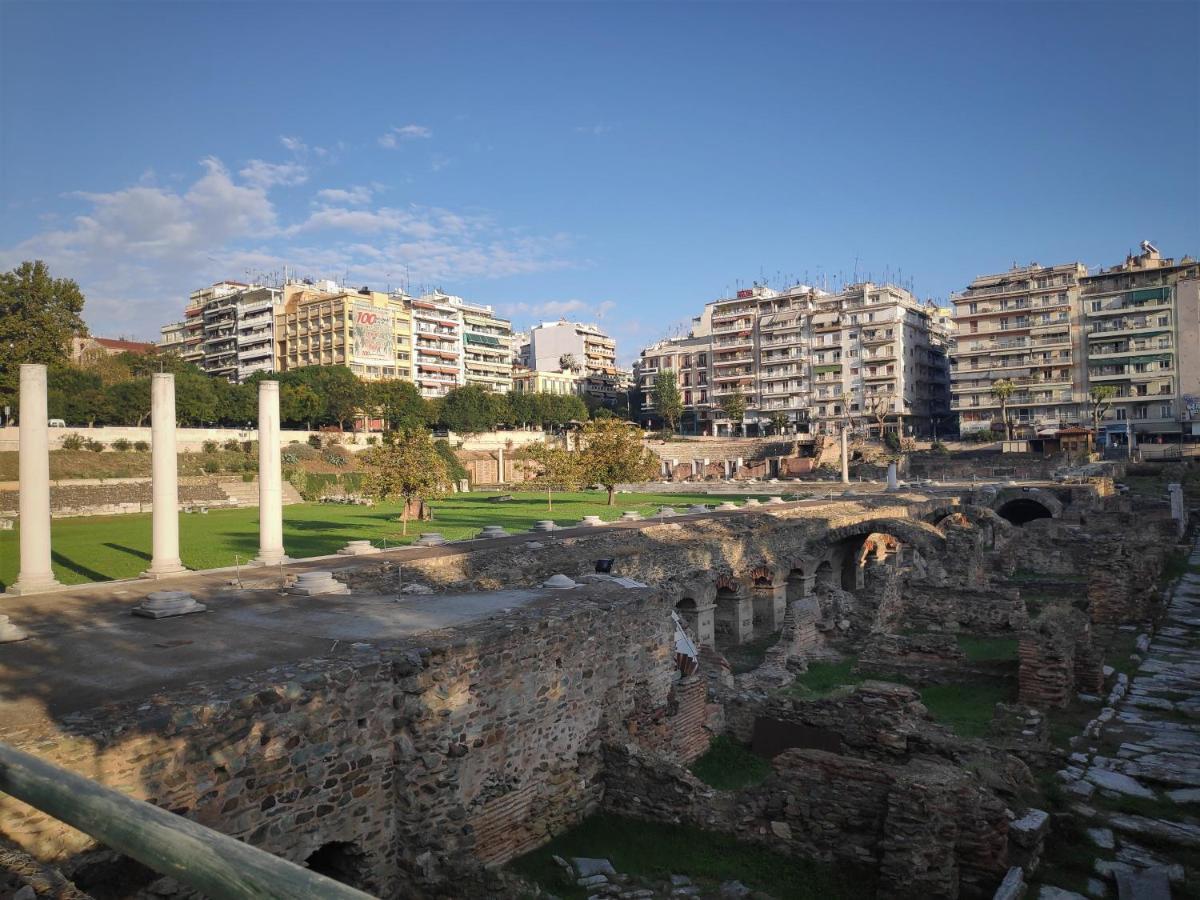 Aristotelis Cozy And Playful At Roman Forum Thessalonique Extérieur photo